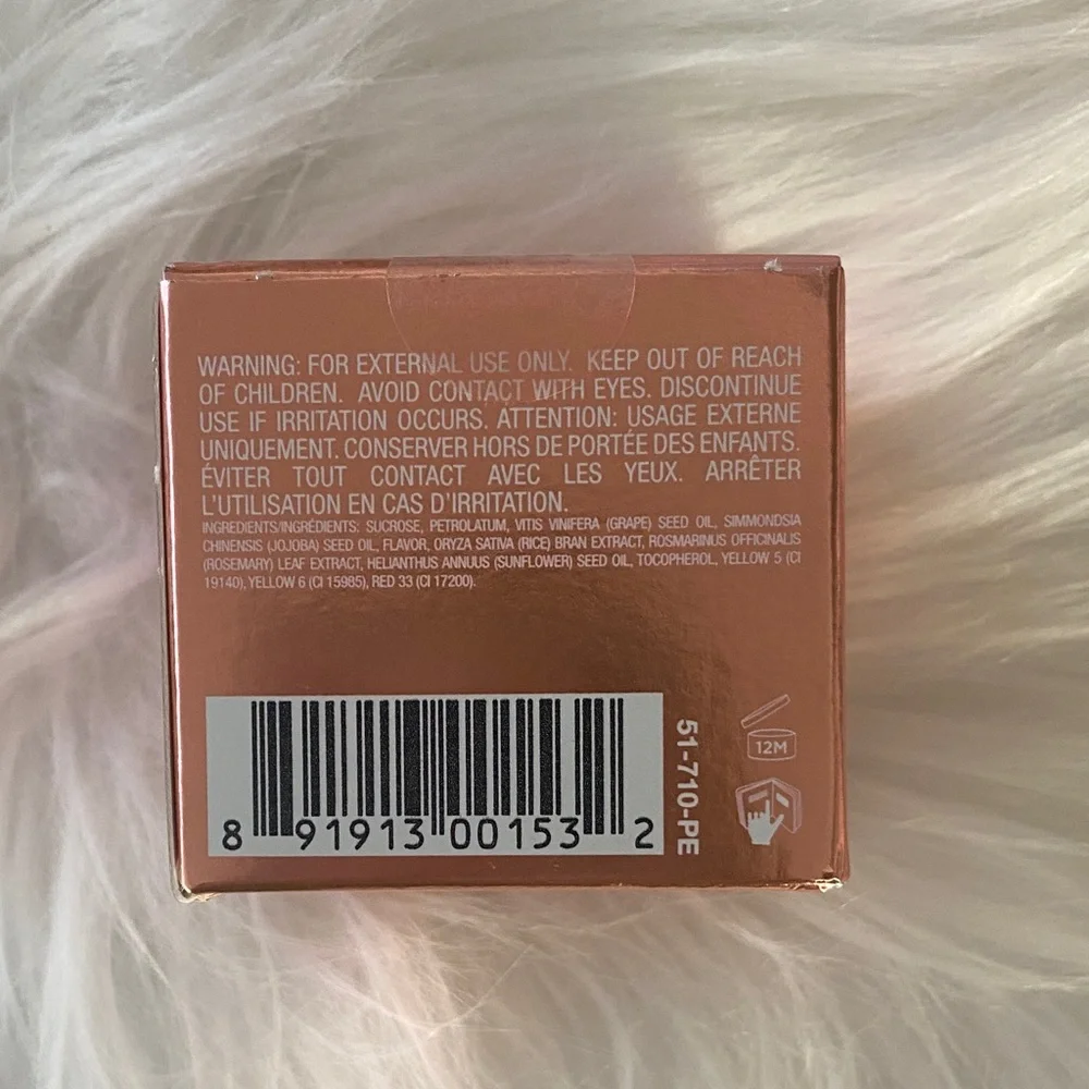 Sara Happ Sparkling Peach Lip Scrub new in box sealed